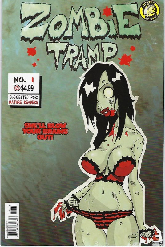 Zombie Tramp: Origins #1 Dan Mendoza Cover G Replica Variant (2017) !!!  VF/NM