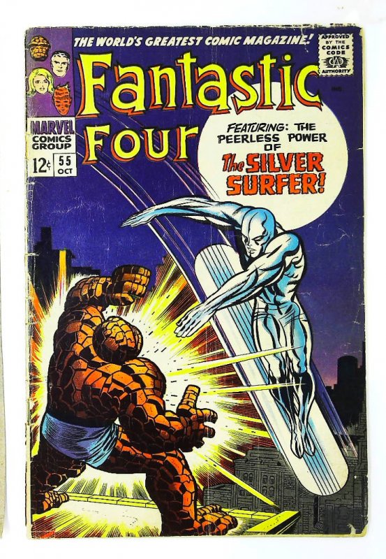 Fantastic Four (1961 series) #55, Good+ (Actual scan)