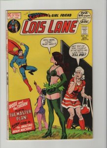 Superman's Girl Friend Lois Lane #121 - Master Plan - 1972 (Grade 7.5) WH