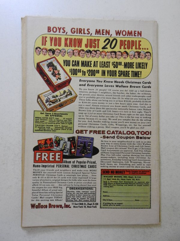 Strange Tales #124 (1964) VG/FN Condition! ink fc