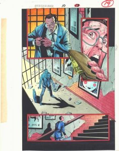Spider-Man Unlimited #10 p.19 Color Guide Art - Nervous Man by John Kalisz