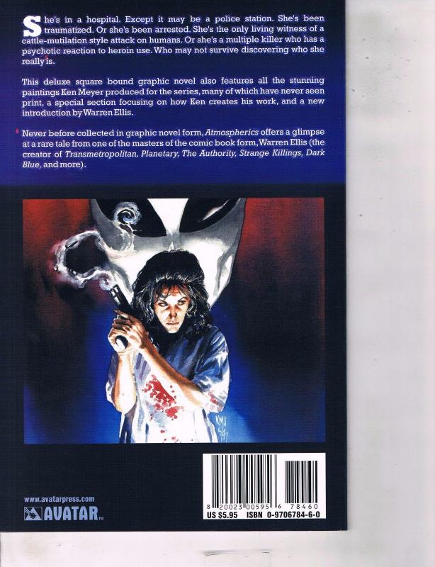 Atmospherics Warren Ellis Avatar Press Comic Book Graphic Novel NM AK47