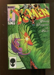 X MEN #181 (6.0) YOUNG DRAGONS IN LOVE! 1984