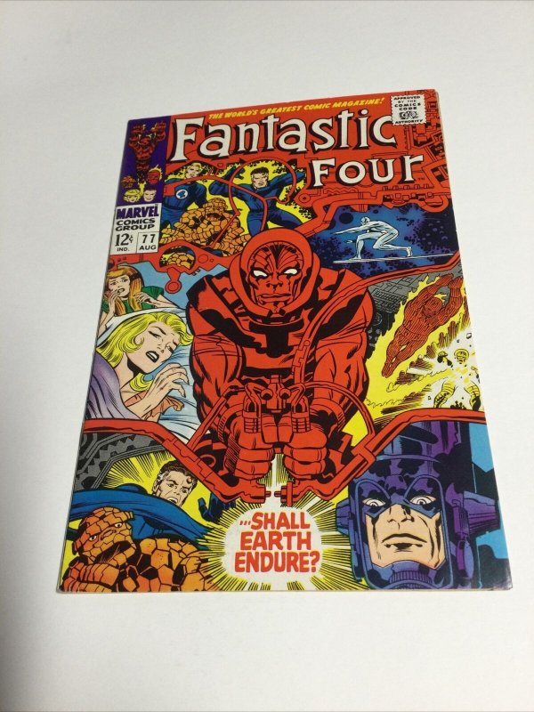 Fantastic Four 77 Vf+ Very Fine+ 8.5 Marvel Comics