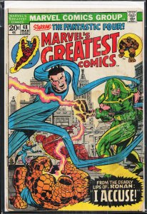 Marvel's Greatest Comics #48 (1974) Fantastic Four