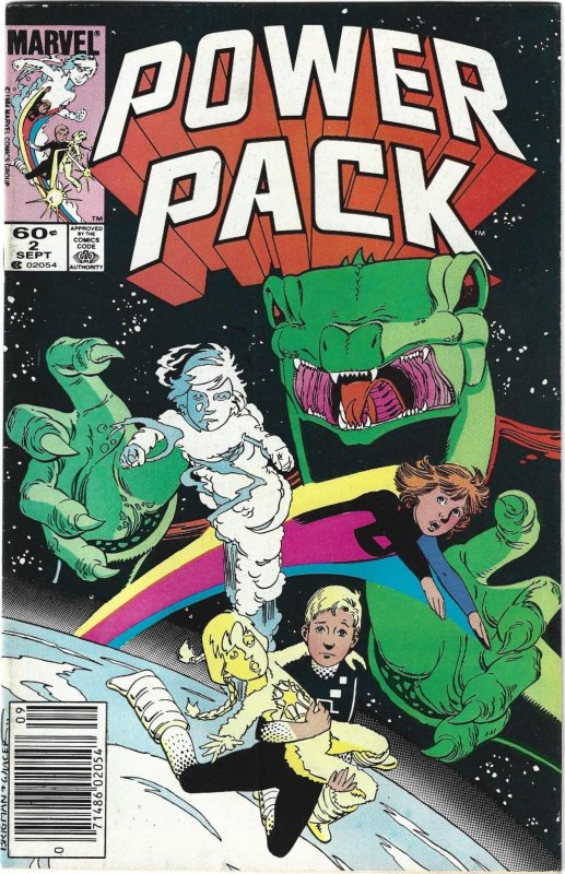 Power Pack #2 Newsstand Edition (1984)