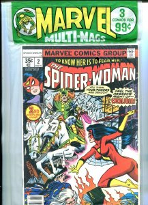 MARVEL MULTI-MAGS 3 PAK 1978-SEALED-SPIDER WOMAN-DAREDEVIL-nm