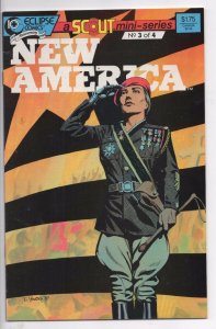 NEW AMERICA #3, VF/NM, Eclipse Comics 1987 1988 more Indies in store