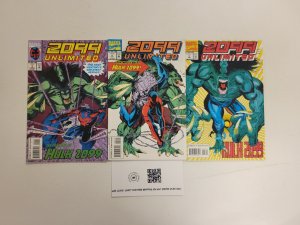 3 2099 Unlimited Marvel Comic Books #1 2 3 48 TJ29