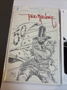 Gunslinger Spawn 50 1:1000 Signed Todd McFarlane COA + Carlos Barberi Original