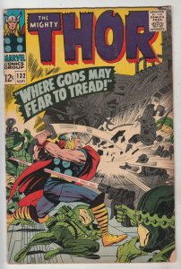 Thor, the Mighty #132 (Sep-66) FN- Mid-Grade Thor, Hercules