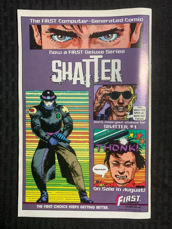 1985 AMAZING HEROES Comic Magazine #76 FN 6.0 Hulk & Alpha Flight