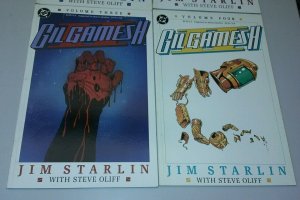 DC Comics Gilgamesh II Volume 1-4 Complete Set 1989 6.0 fine Condition rare lot