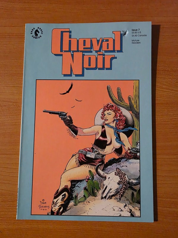 Cheval Noir #7 ~ VERY GOOD - FINE FN ~ 1990 Dark Horse Comics