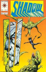 Shadowman #21 VF ; Valiant | Dinosaur Cover
