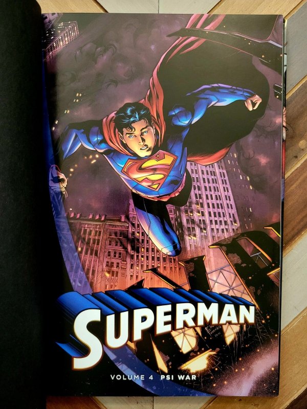 Superman Vol.4 (DC Comics 2014) HARDCOVER PSI War / New 52 / Graphic Novel