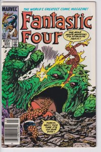 FANTASTIC FOUR #264 NEWSSTAND (Mar 1984) NM 9.4 white! John Byrne.