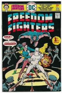 FREEDOM FIGHTERS#1 VF/NM 1976 DC BRONZE AGE COMICS