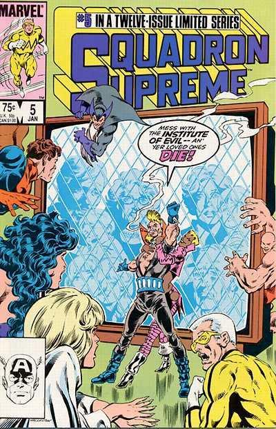 Squadron Supreme (1985 series) #5, NM- (Stock photo)