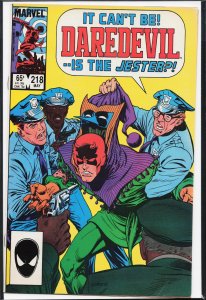 Daredevil #218 Direct Edition (1985) Daredevil