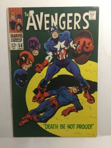 Avengers 57 Fn+ Fine+ 6.5 Marvel Comics