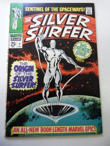 The Silver Surfer #1 (1968) FR/GD Condition 2 1/4 Spine Split
