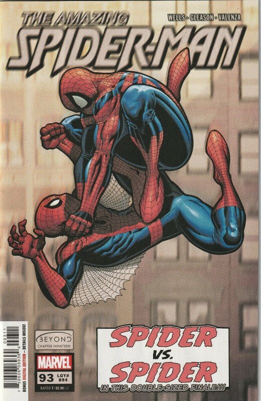 Amazing Spider-Man Vol 5 # 93 Cover A NM Marvel 1st App Of Chasm [F8] 