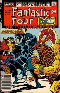 Fantastic Four (Vol. 1) Annual #21 (Newsstand) FN ; Marvel | Evolutionary War In