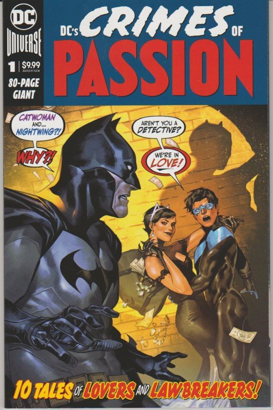 DC's Crimes Of Passion # 1 Variant Cover NM DC 2020 [I2]