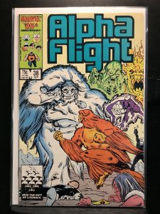 Alpha Flight #38 Direct Edition (1986)