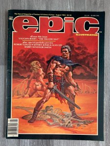 1983 Aug EPIC ILLUSTRATED Magazine #19 VG+ 4.5 Steranko Cover / Jeff Jones