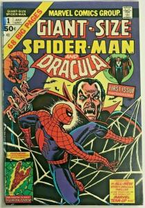 GIANT SIZE SPIDER-MAN#1 VG 1974 MARVEL BRONZE AGE COMICS