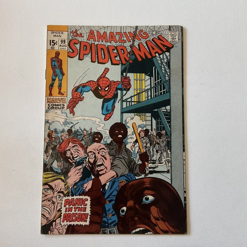 Amazing Spider-Man 99 Very Fine Vf 8.0 Marvel 1971