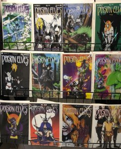 POISON ELVES (1995 SIRIUS)  1-76,79-80 Cult title -almost complete Elves go wild 