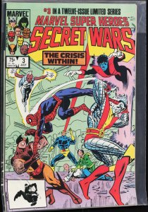 Marvel Super Heroes Secret Wars #3 (1984) [Key Issue]