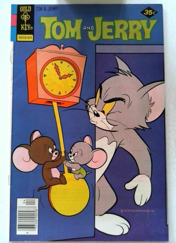 Tom and Jerry #305 Gold Key 1978 VF/NM Bronze Age Comic Book 1st Print