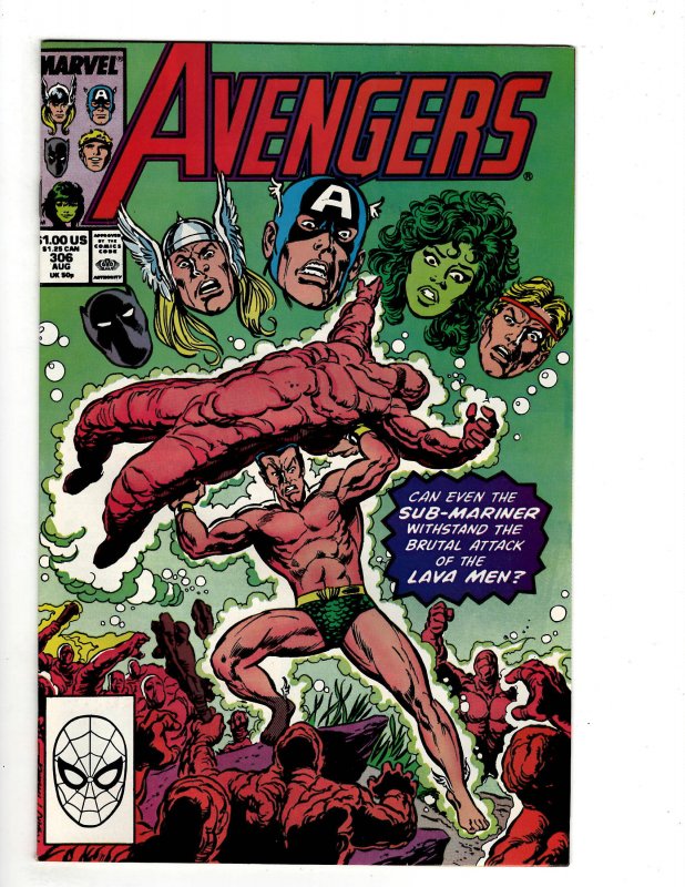 The Avengers #306 (1989) J604