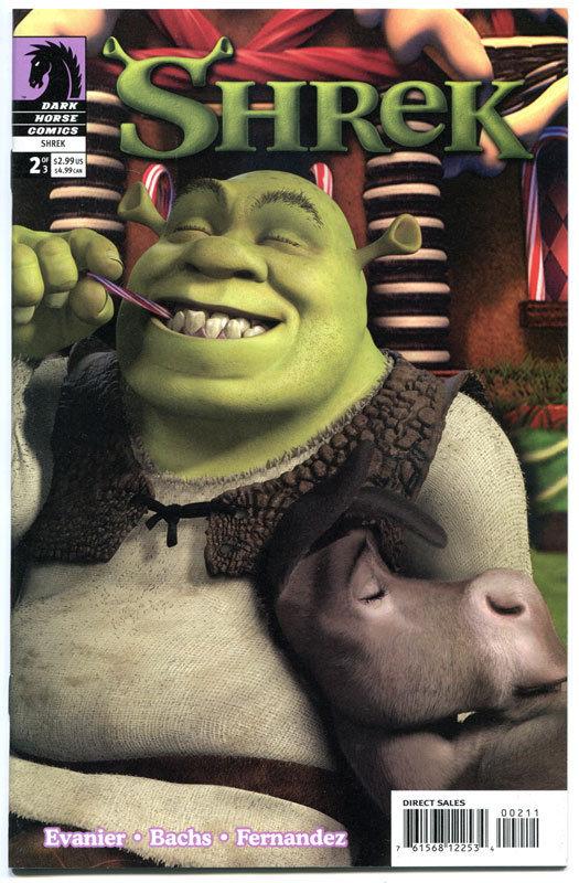 SHREK #1 2 3, NM+, Ogre, Donkey, Dragon, Troll, 1st, 2003, more in store