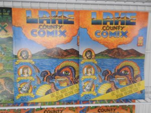 Underground Mags from '80-82 Sonoma County Comix, Clearlake, Lake County...