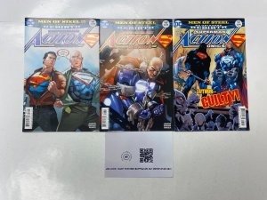 3 Action Comics DC comic books #967 968 971 112 KM16