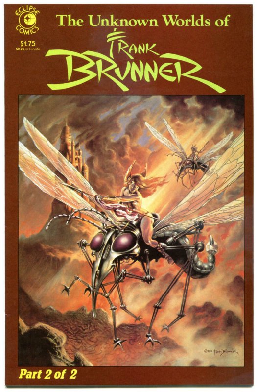 FRANK BRUNNER #1 2, VF+, 1992, Unknown World, 1985, more Indies in store, 1-2