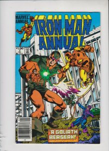 IRON MAN ANNUAL'S 6 & 7 1984 MARVEL / VG-