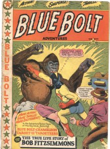 Blue Bolt Adventures #104  1950 - Star  -G - Comic Book