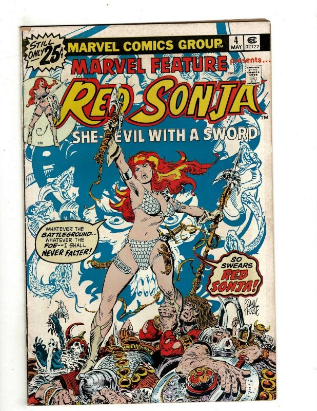5 Red Sonja Marvel Comics # 2 3 4 5 6 Marvel Feature She Devil with a Sword HG1