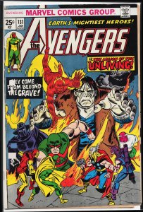 The Avengers #131 (1975) The Avengers [Key Issue]
