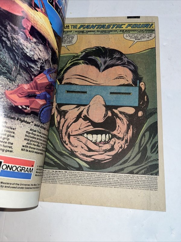 Fantastic Four (1984) # 264 (NM) Canadian Price Variant CPV ! Byrne It Up !