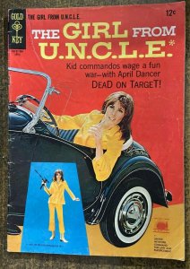 GIRL FROM UNCLE #2  (Gold Key, 4/1967) GOOD-VERY GOOD (G-VG) Photo cover!