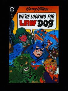 Lawdog #4  Marvel Comics 1993 Vf/Nm 
