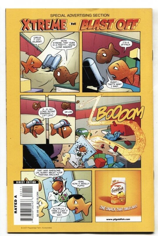 Captain Marvel #1 2008-Cool cover-comic book Marvel NM-