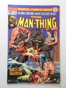 Man-Thing #6 (1974) VG+ Condition MVS intact! moisture stain